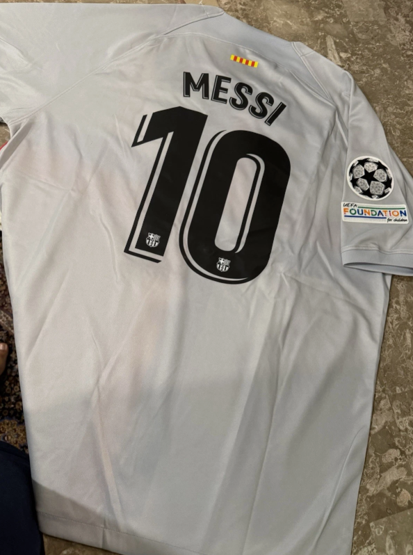 Nike Barcelona 22/23 Third Jersey - Messi #10 2XL