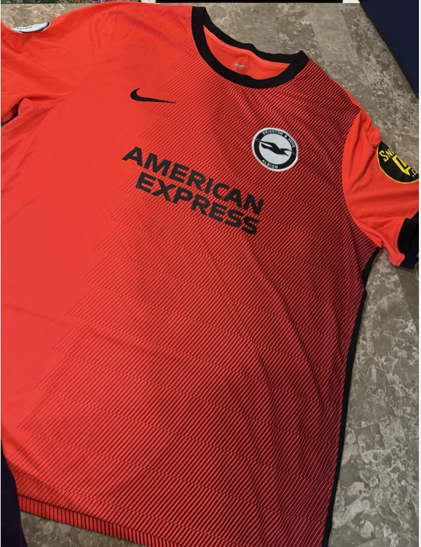 Nike Brighton & Hove 22/23 Away Jersey - Danny Welbeck #18 2XL