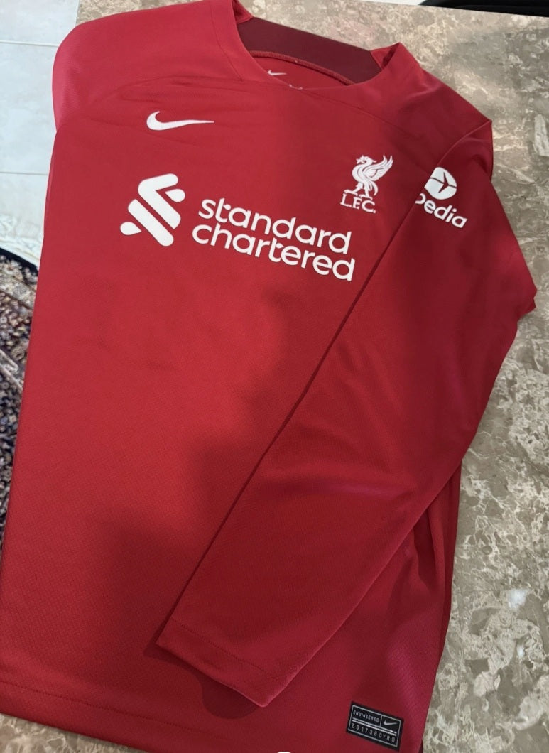 Nike Liverpool 22/23 Home Jersey Long Sleeve Michael Owen #10 XL