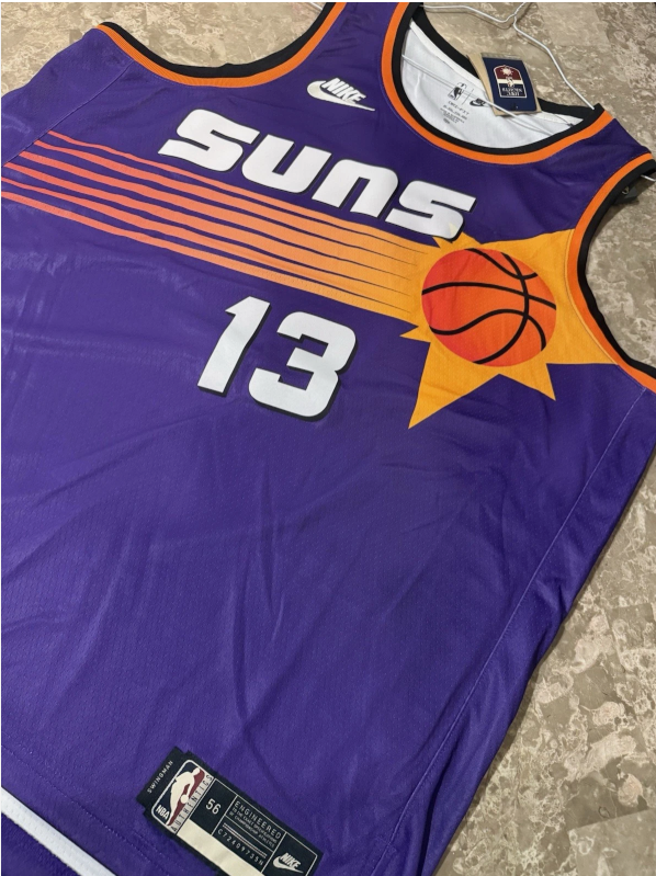 Nike NBA Phoenix Suns 22/23 Swingman Classic Edition Steve Nash Size 56