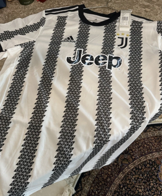 ADIDAS MEN'S JUVENTUS 2022/23 HOME JERSEY WHITE/BLACK