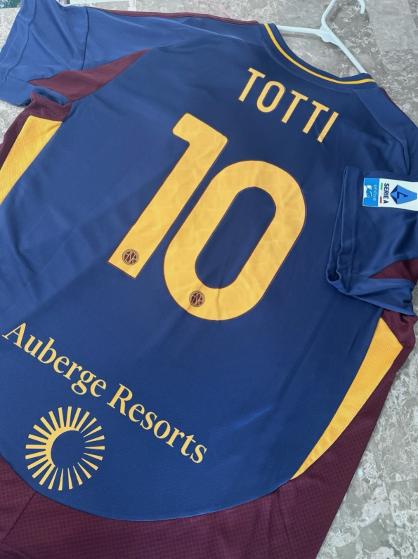 Adidas AS Roma Third Jersey 24/25 - Francesco Totti #10 2XL