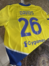 Adidas MEN'S JUVENTUS 21/22 THIRD JERSEY SHOCK YELLOW/BLUE 2XL