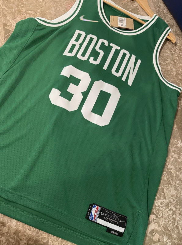 Nike Boston Celtics Swingman JerseyLen Bias #30 Size 56