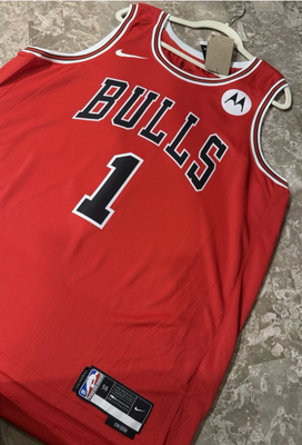 Nike NBA Chicago Bulls Swingman Icon Edition Jersey - Rose - Size 56