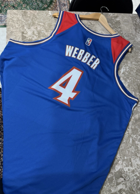 Nike Washington Wizards 21/22 City 75th Anniversary Jersey Chris Webber Size 56