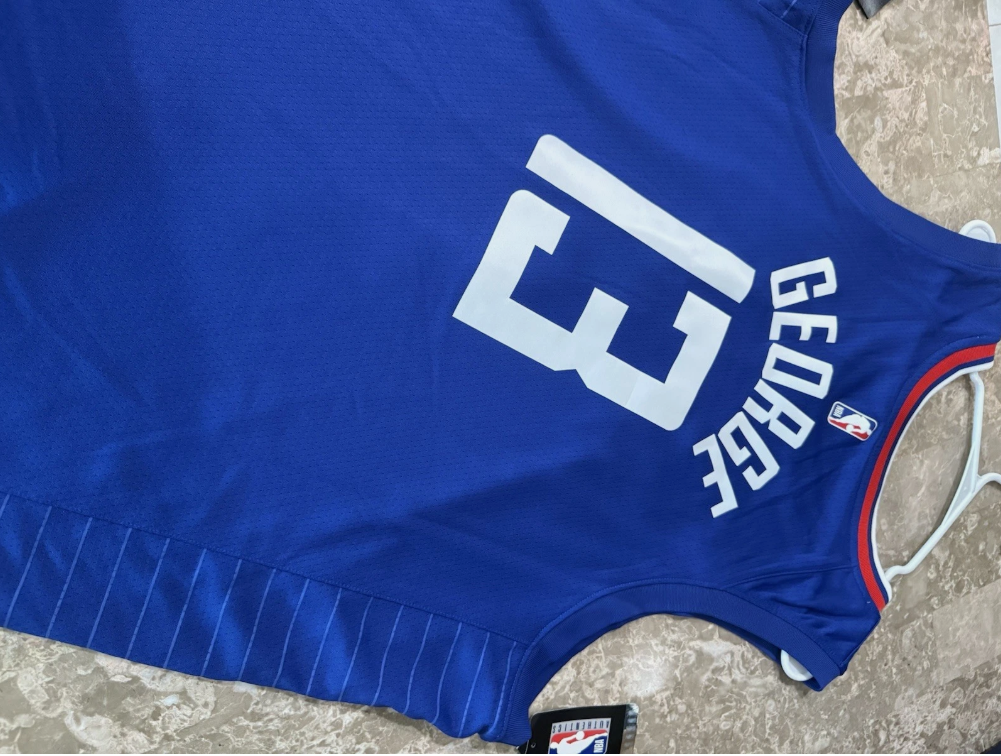 Nike LA Clippers City Edition Paul George #13 Size 56