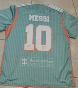 Inter Miami Jersey Messi #10 Size XXL Teal