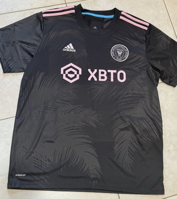 Adidas Inter Miami CF 23/24 Away Jersey Higuain Size XXL Black Pink