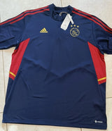 Adidas Ajax Training Top ¼ Zip Men’s Size XXL Navy Red