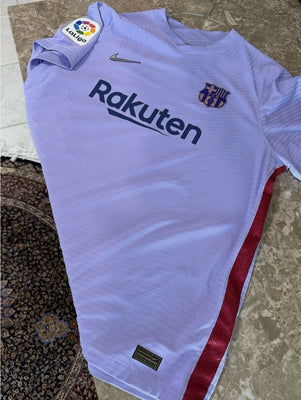 Nike 21/22 FC Barcelona Purple Dri-fit Jersey Johan Cryuff #14 2XL