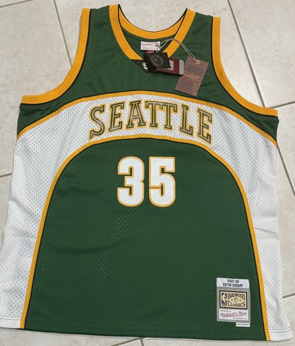 Seattle Super Sonics Hardwood Classics Jersey - Durant 2XL