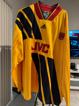 Adidas Classic Arsenal 1993 Away Jersey Size XXL Yellow