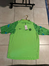 Adidas Men’s Inter Milan ¼ Zip Collar Training Top Long Sleeve Neon Green XXL